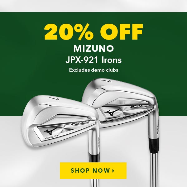 Mizuno Jpx-921 Irons - 20% Off   