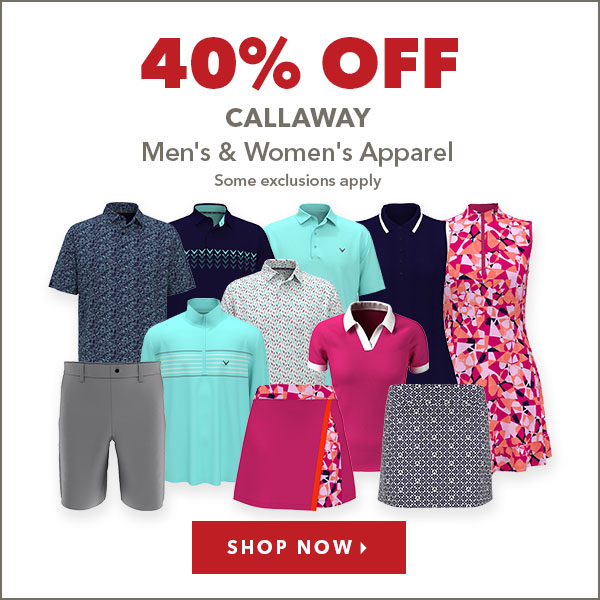 Callaway Men's & Women's Apparel - 40% Off     