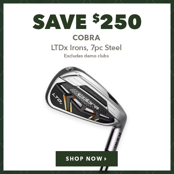 Cobra LTDX Irons 7pc Steel - Save $250  