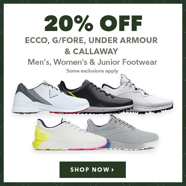 Ecco G/Fore, Under Armour & Callaway Men's Women's & Junior Footwear - 20% Off 