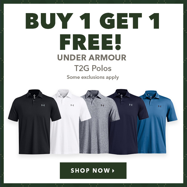 Under Armour Men'sT2G Polo - Buy 1 Get 1 Free 